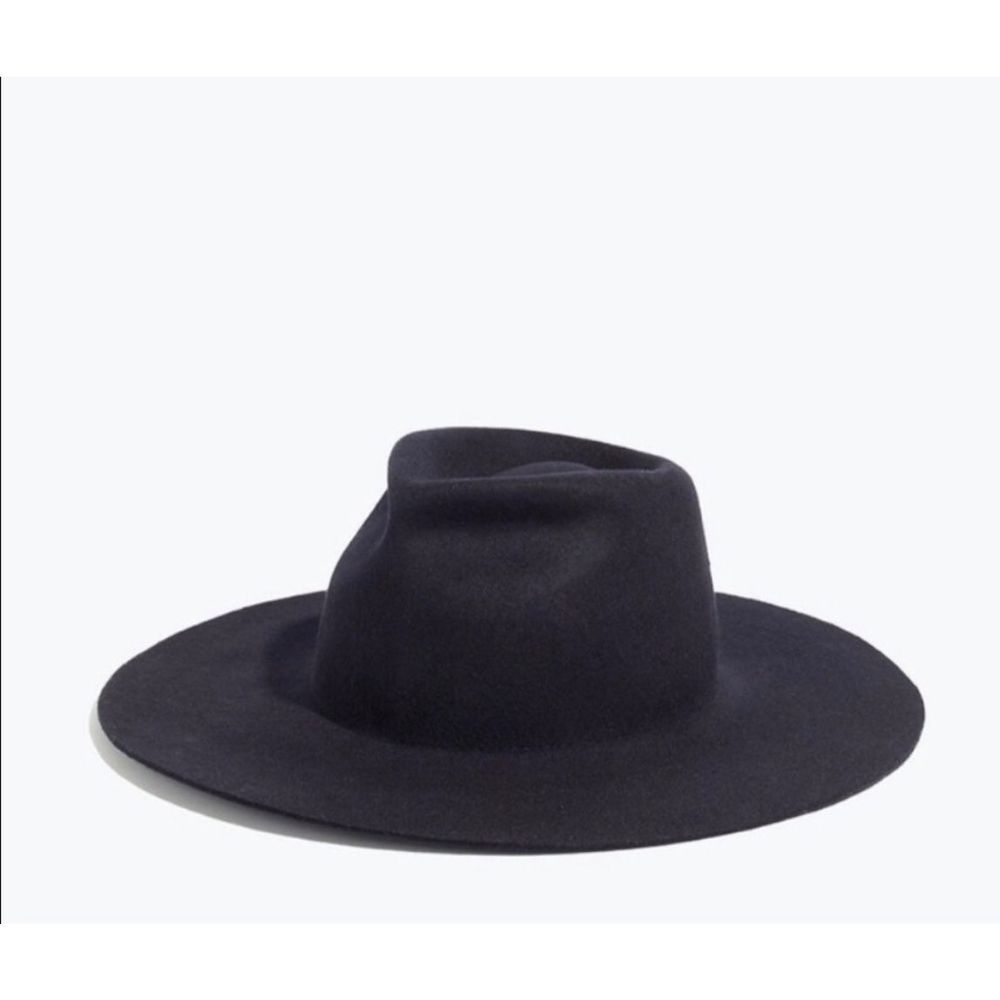 Madewell x Biltmore wool black hat one size